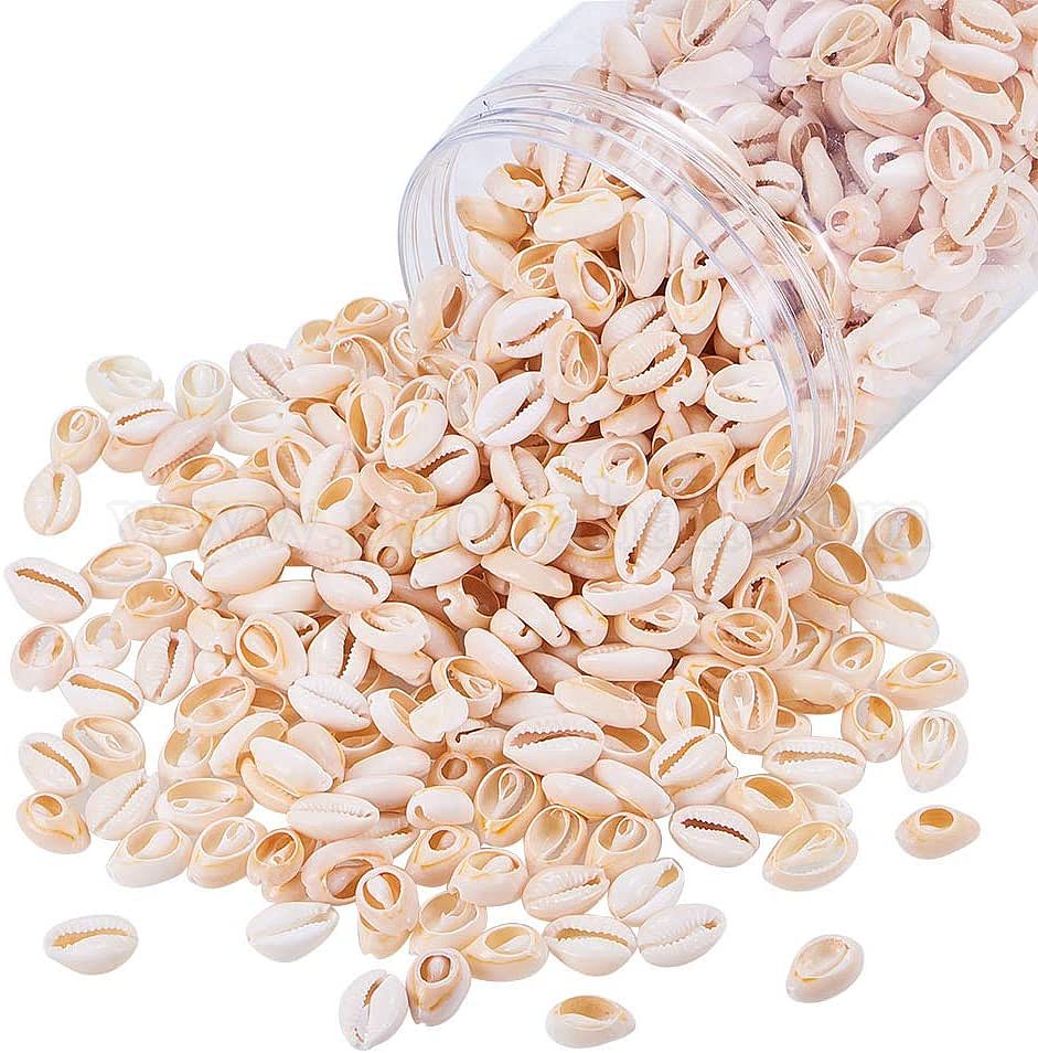 Shop CHGCRAFT about 400pcs Cut Sea Shell Beads Cowrie Shell Beads