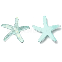 Кабошоны морских животных из полупрозрачной смолы&nbsp;LS-RESI-B016-01F