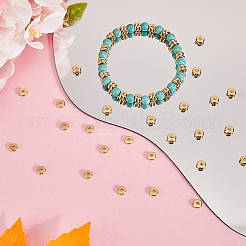 200 шт. Латунные дистанционные бусины&nbsp;KK-SC0004-02