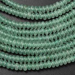 Естественно авантюрин бисер пряди&nbsp;G-L635-A03-4x2mm-03