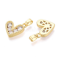 Латунные микро проложить кубического циркония подвески&nbsp;KK-T073-50G
