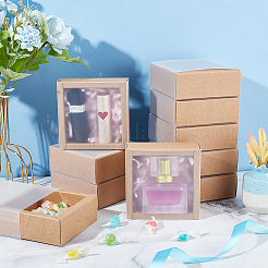 Подарочные ящики для хранения крафт-бумаги&nbsp;CON-WH0089-37A-01