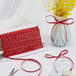 3 рулон полиэстеровой волнистой ленты для отделки бахромой&nbsp;OCOR-GF0004-46D