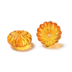 Осенняя тема прозрачные акриловые бусины&nbsp;X-PL712Y-5