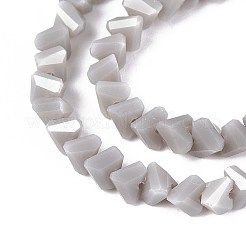 Opache perle di vetro fili&nbsp;GLAA-N019-4mm-21