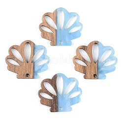 Подвески из смолы и ореха&nbsp;RESI-S389-047B