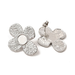 Accesorios para aretes de botón de acero inoxidable 304 que no se deslustran&nbsp;EJEW-I281-43P
