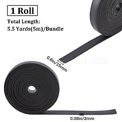 5 m flaches Kunstlederband&nbsp;LC-GF0001-05A-01