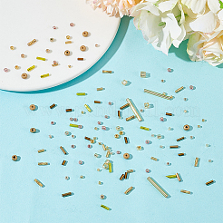 180 г 18 стилей стеклянных бусин&nbsp;SEED-GO0001-10C