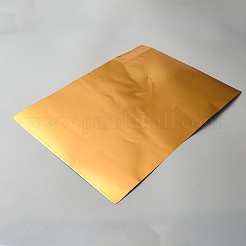 Hojas de papel de aluminio para grabado artesanal&nbsp;OFST-WH0004-158C