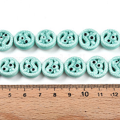 Main porcelaine brins de perles&nbsp;PORC-N011-01B