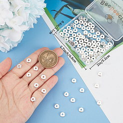 100 шт. Латунные дистанционные бусины&nbsp;KK-BBC0010-65