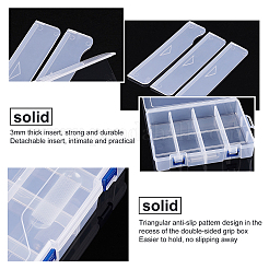 Boîtes en plastique d'organisateur de double couche&nbsp;CON-BC0001-08
