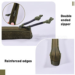 Тактическая жилетная лента-молния из нейлона и пластика&nbsp;DIY-WH0128-60B