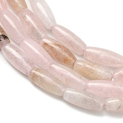 Натуральный розовый морганит бисер нитей&nbsp;G-H335-A01-4x10mm