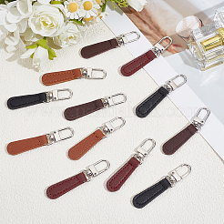 12 pz linguette per cerniera in pelle PU&nbsp;FIND-CY0002-33B
