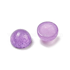Natürliche weiße jadegefärbte Cabochons&nbsp;G-H309-03-16