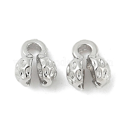 Наконечники бусин из латуни в виде цветка&nbsp;LS-KK-M326-10P