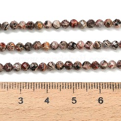 Fili di perline jasper naturali di pelle di leopardo&nbsp;GG-CBA3921-A02-3mm
