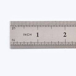 301 règle en acier inoxydable résistant au ternissement&nbsp;LS-TOOL-L004-05B