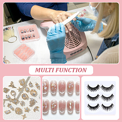 20 шт. прозрачный пластиковый ящик для хранения инструментов для нейл-арта&nbsp;CON-BC0007-03B