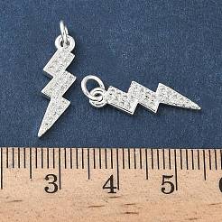 Ottone micro spianare pendenti zirconi&nbsp;LS-ZIRC-G163-09S
