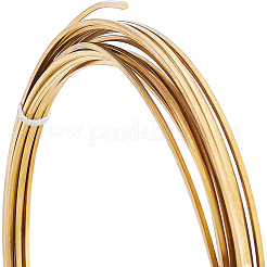 Fil d'artisanat en laiton&nbsp;CWIR-WH0007-01G-02