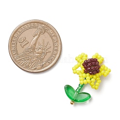 Подвески из стеклянных бусин&nbsp;PALLOY-MZ00876