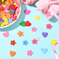 300 шт. 3 стиля фетровых аксессуаров&nbsp;DIY-SC0031-14