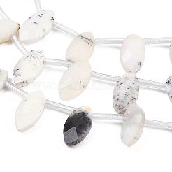 Натуральный белый опал африканские бусы пряди&nbsp;G-P607-A02-01