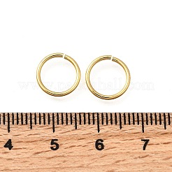 Messing Open Ringe springen&nbsp;KK-B147-03I-G
