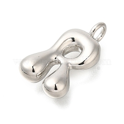 Acumular colgantes de chapado de latón&nbsp;KK-I722-01P-R