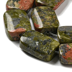 Chapelets de perles en unakite naturelle&nbsp;G-M420-M01-02