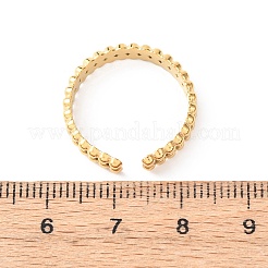 Кольца-манжеты из нержавеющей стали 304 для женщин&nbsp;RJEW-K309-11B-G