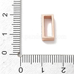 Messing Micro Pave klare Zirkonia Folie Charms&nbsp;KK-A300-12RG