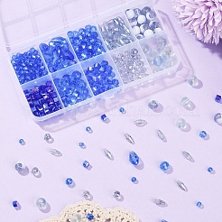 Наборы стеклянных бусин для гальванопластики своими руками&nbsp;DIY-YW0013-09