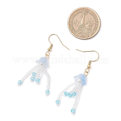 Серьги-подвески из нержавеющей стали 304&nbsp;EJEW-MZ00454-05