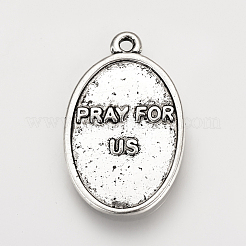 Сплавочные подвески тибетского стиля&nbsp;TIBE-Q078-09AS-RS