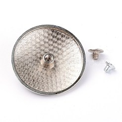 Legierung & Nachahmung türkisfarbene Handwerksschraubniete&nbsp;PALLOY-WH0084-09A