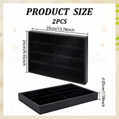 8 сетчатый чехол из МДФ с органайзером из искусственной кожи для солнцезащитных очков&nbsp;ODIS-WH0099-129