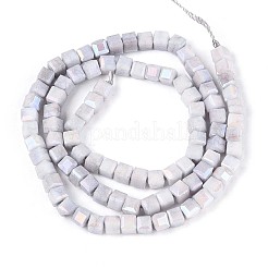 Антикоррозийные гальванические стеклянные бусины&nbsp;X-GLAA-T025-4mm-10A