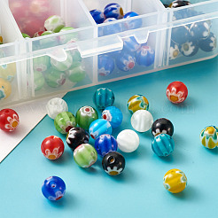 Бусины ручной работы тысячецветник бисера LK-CD0001-001