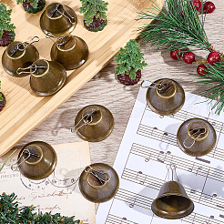 Подвесные украшения из латунного колокольчика&nbsp;FIND-WH20033-042AB