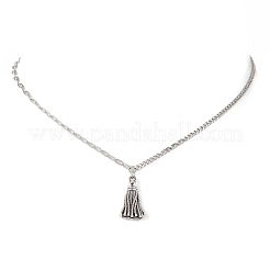 Кулон с кисточкой из сплава&nbsp;NJEW-JN05882