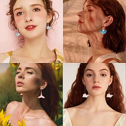 Подвески из сплава и эмали с морской тематикой&nbsp;PALLOY-SC0002-78