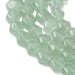 Verde naturale perline avventurina fili&nbsp;G-G463-A02-8x9mm