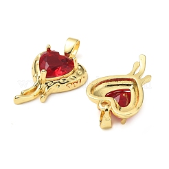 Латунные микро проложить кубического циркония подвески&nbsp;KK-G533-12G