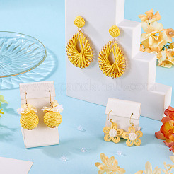 3 paire de boucles d'oreilles 3 styles&nbsp;EJEW-TA000-70B