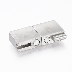 Fermoirs magnétiques en acier inoxydable 304 résistant au ternissement avec emembouts collées&nbsp;STAS-F130-46P