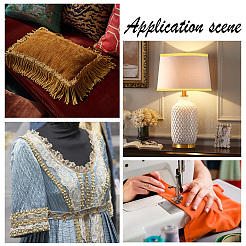 Отделка из полиэстерового витого шнура длиной 10 ярд&nbsp;SRIB-AR0001-14